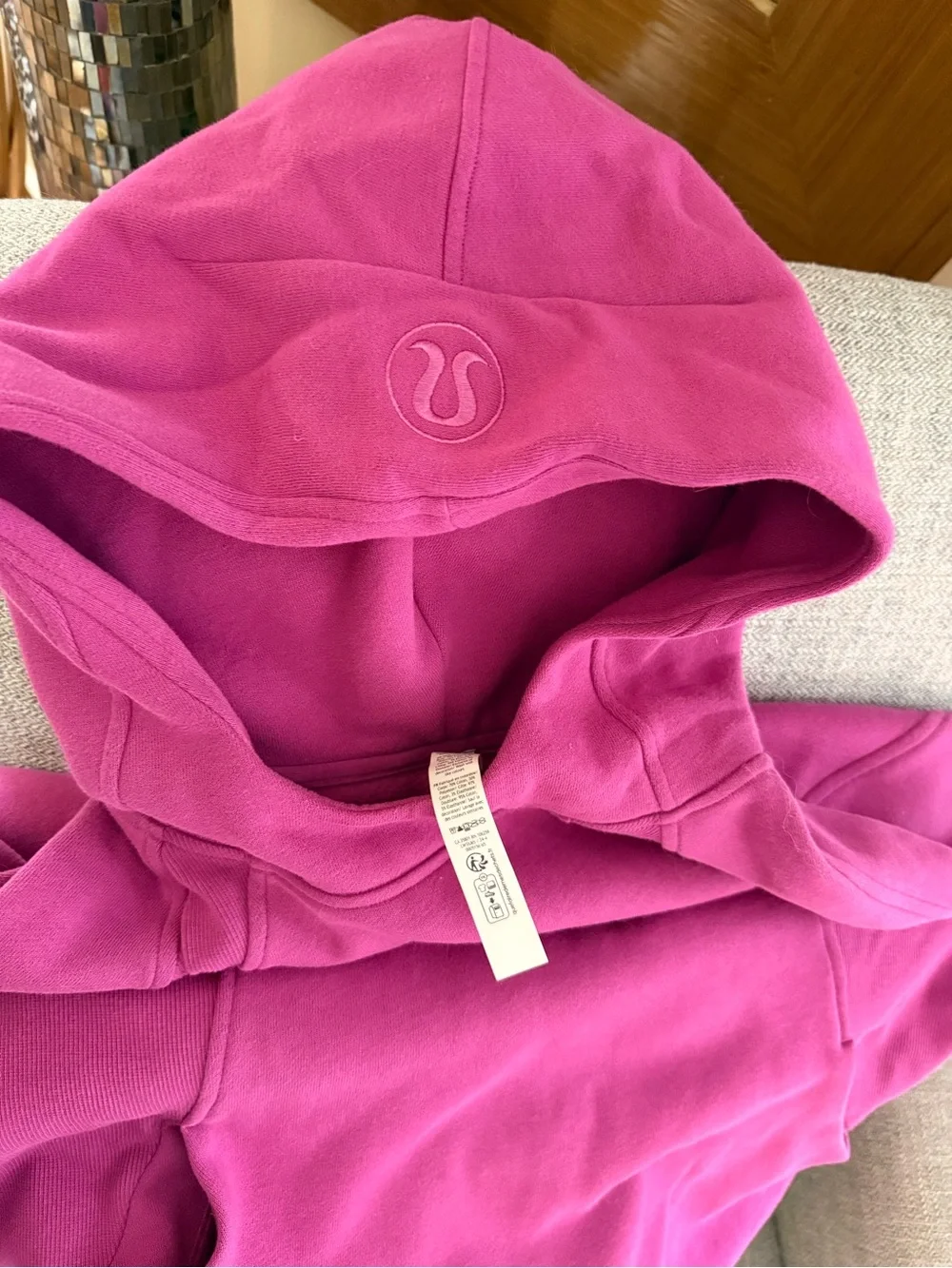 lululemon athletica Scuba Hoodie Vivid Plum XL